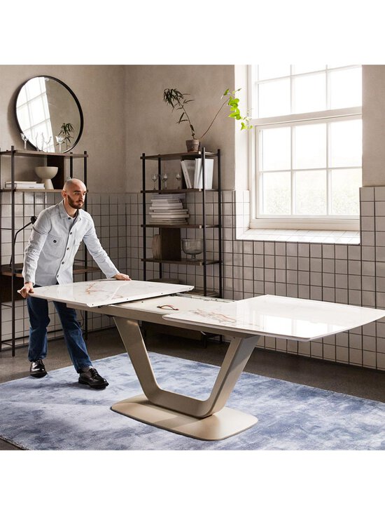 BoConcept - Alicante -jatkettava ruokapöytä - VALKOINEN,HARMAA | Stockmann - photo 6