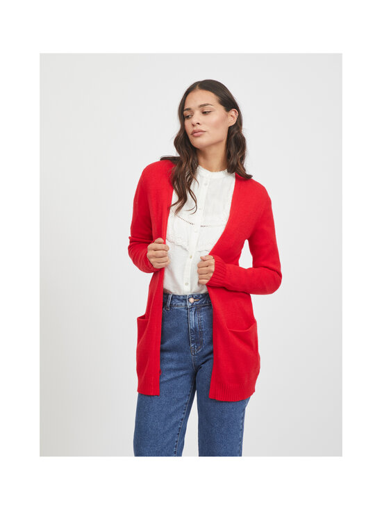Vila - Kardigan Viril Open - BARBADOS CHERRY | Stockmann - photo 3