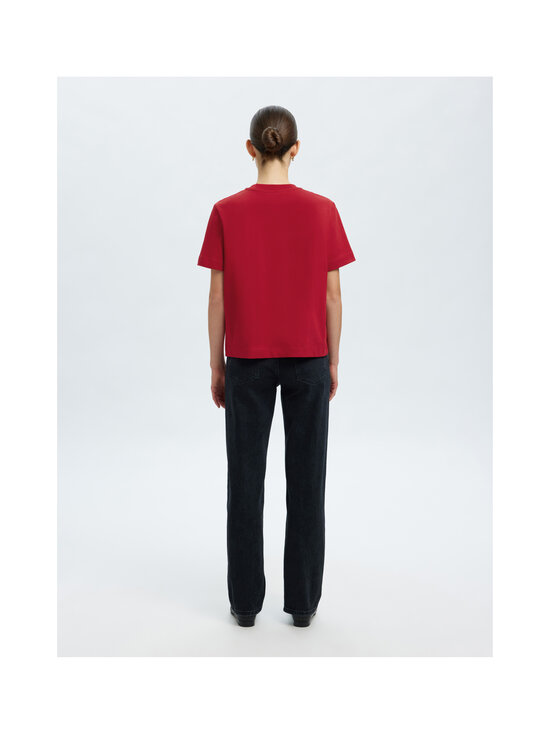 Selected - SlfEssential Boxy T-krekls - EQUESTRIAN RED | Stockmann - photo 3