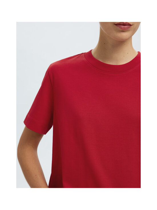 Selected - SlfEssential Boxy T-krekls - EQUESTRIAN RED | Stockmann - photo 6