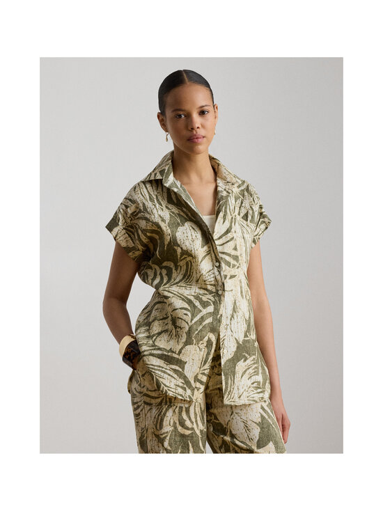 Lauren Ralph Lauren - Sport kreklblūze - 001 OLIVE MULTI | Stockmann - photo 3