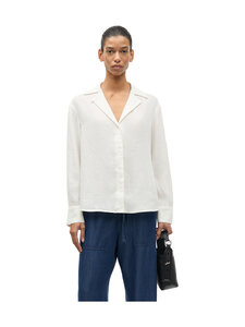 Samsoe Samsoe - Saiben lina kreklblūze - CLR000023 WHITE | Stockmann