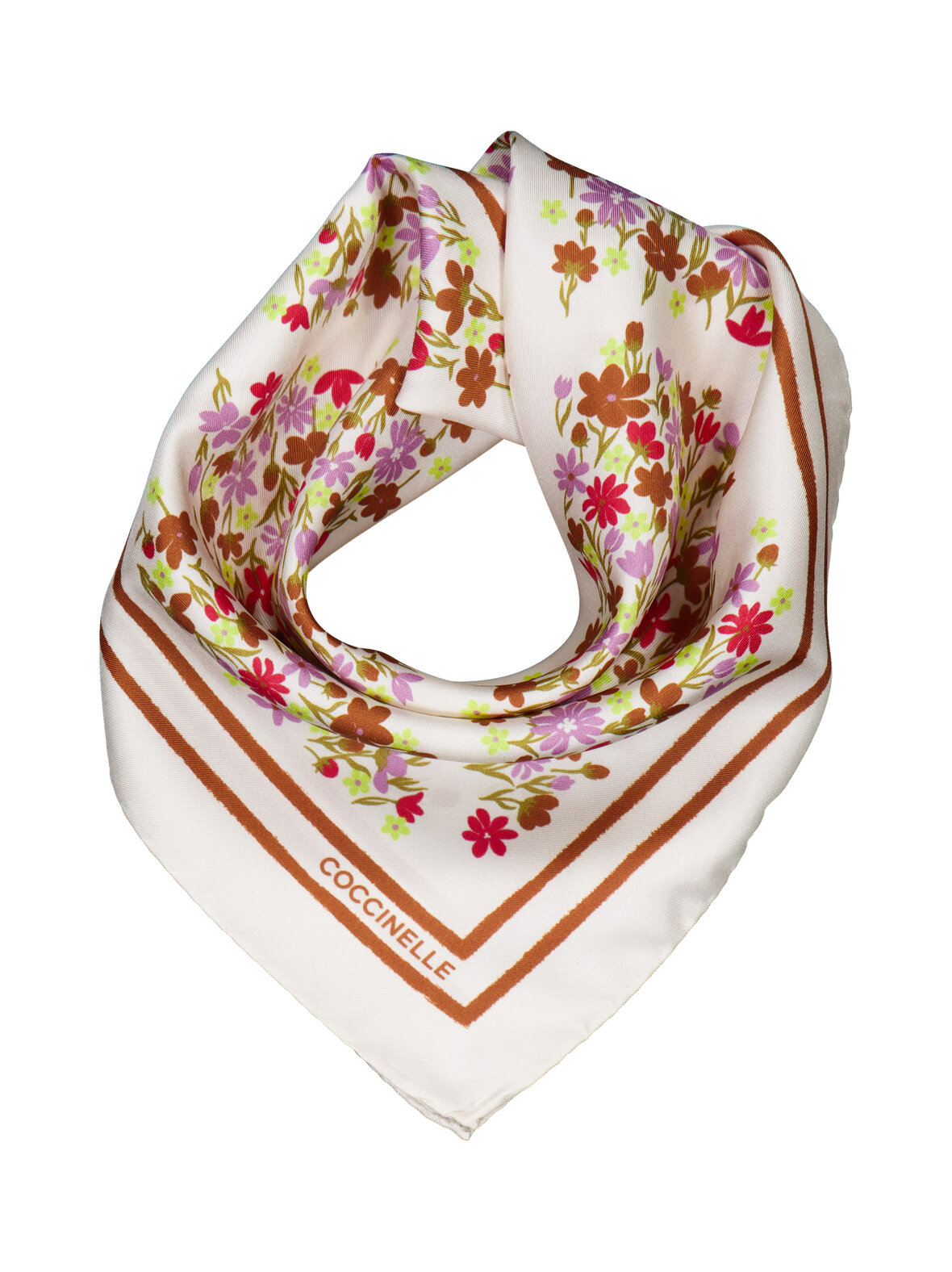 Sakura Flowers Small Foulard -silkkihuivi
