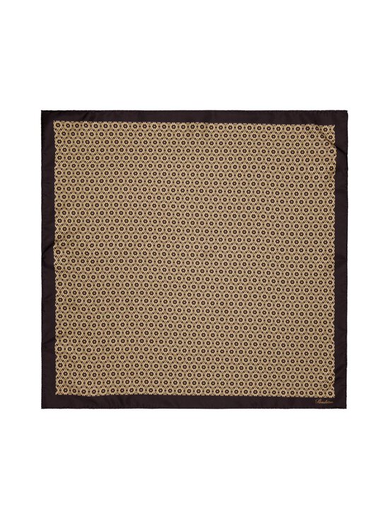 Stenströms - Silkkihuivi 70 x 70 cm - 291 DARK BROWN PATTERN | Stockmann - photo 2