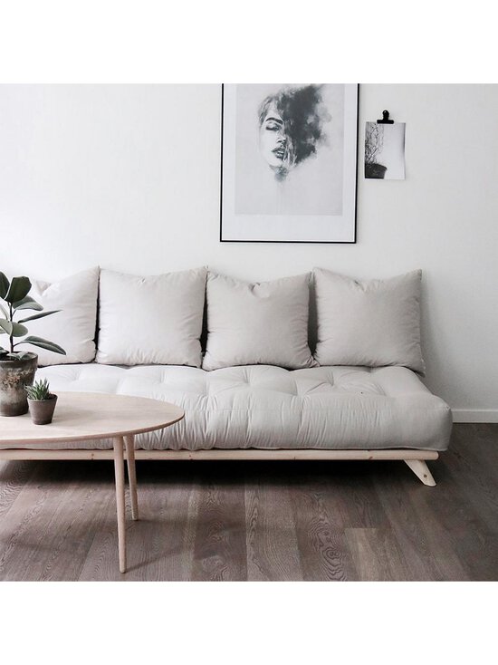 Karup - Senza-futonsohva wheat beige/mänty - BEIGE | Stockmann - photo 5