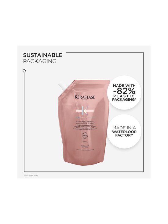 Kerastase - Bain Chroma Respect Refill šampūns, uzpilde, 500ml - NOCOL - photo 4 Kerastase - Bain Chroma Respect Refill šampūns, uzpilde, 500ml - NOCOL | Stockmann - photo 4