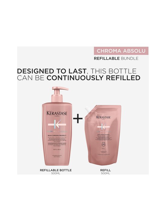 Kerastase - Bain Chroma Respect Refill šampūns, uzpilde, 500ml - NOCOL - photo 6 Kerastase - Bain Chroma Respect Refill šampūns, uzpilde, 500ml - NOCOL | Stockmann - photo 6