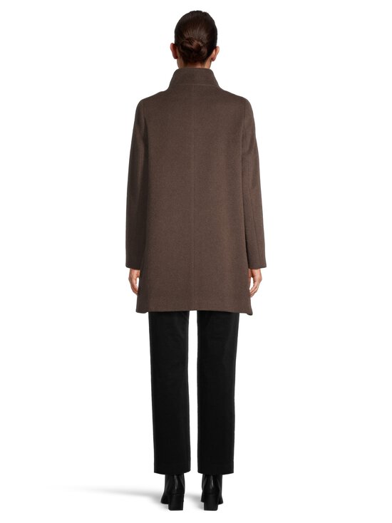 Cinzia Rocca Icons - Stand Collar -villakangastakki - 4 CHOCOLATE BROWN | Stockmann - photo 3