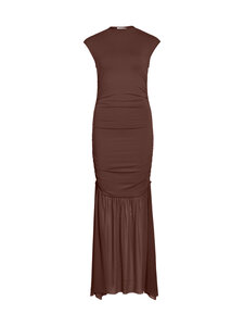 Vila - ViKenza High Neck -mekko - SHAVED CHOCOLATE | Stockmann