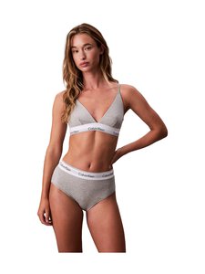 Calvin Klein Underwear - High Waist Bikini apakšbikses - P7A GREY HEATHER | Stockmann