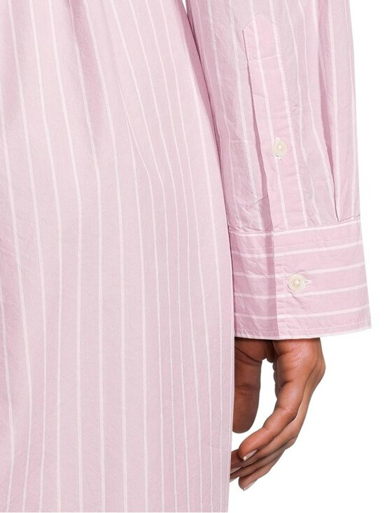 Lexington - Casual Long Poplin -paitamekko - 491 PINK/WHITE STRIPE | Stockmann - photo 5