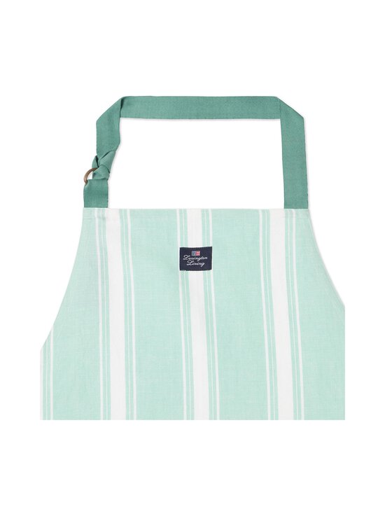 Lexington - Striped Linen Cotton -esiliina - GREEN/WHITE | Stockmann - photo 2