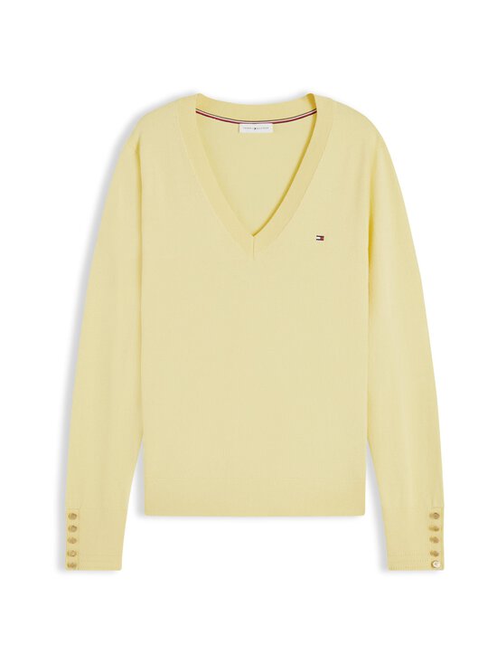 Tommy Hilfiger - Jersey Stitch -neulepusero - ZF0 CITRONELLA | Stockmann - photo 6