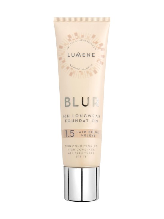 Blur SPF 15 -pitkäkestoinen meikkivoide 30ml