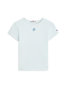 Tommy Hilfiger - Emboss Slim t-paita - CYR KEEPSAKE BLUE | Stockmann