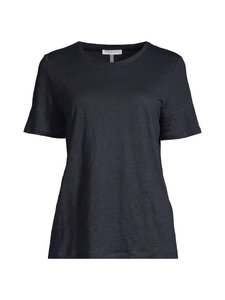 ESSENTIALS by Stockmann - Ariella Linen t-paita - DK.NAVY | Stockmann