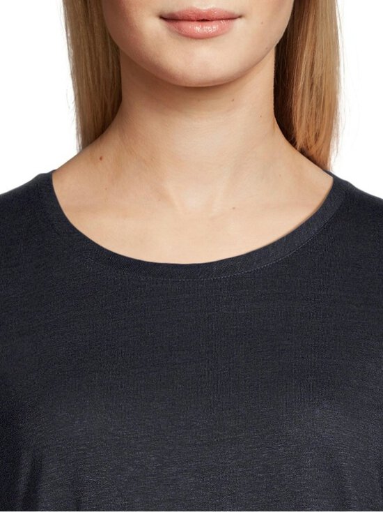 ESSENTIALS by Stockmann - Ariella Linen t-paita - DK.NAVY | Stockmann - photo 4