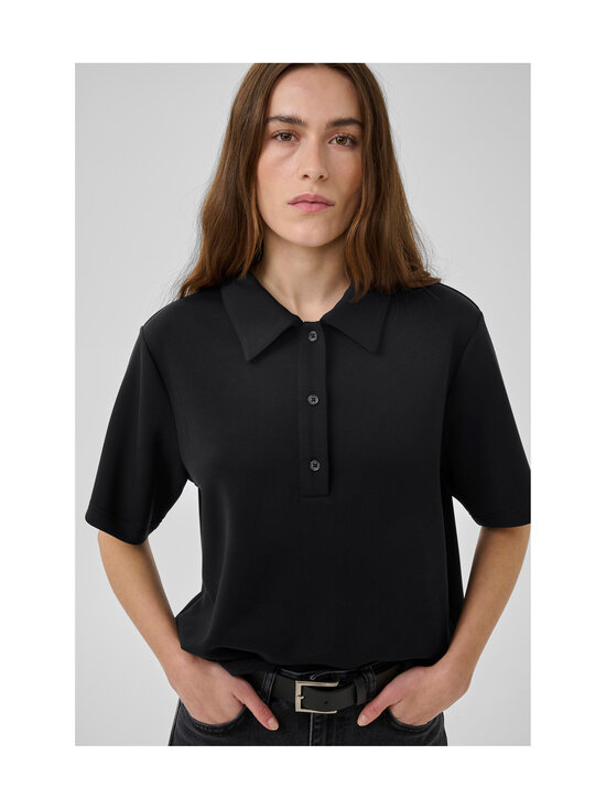 MY ESSENTIAL WARDROBE - MWHelle Polo polo krekls - 100 BLACK | Stockmann - photo 4