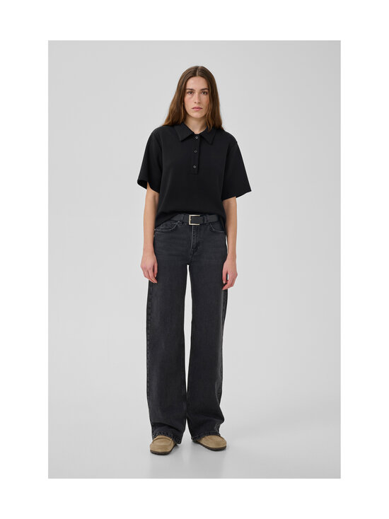 MY ESSENTIAL WARDROBE - MWHelle Polo polo krekls - 100 BLACK | Stockmann - photo 5