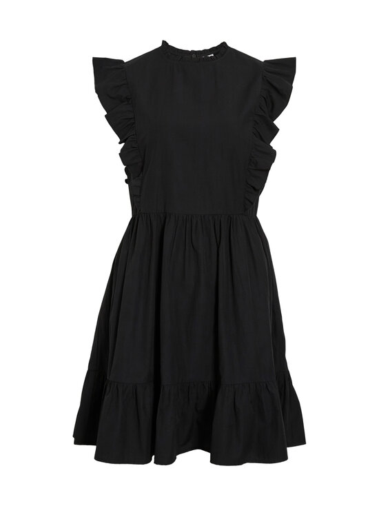 Vila - ViRufella O-Neck -frillamekko - BLACK BEAUTY | Stockmann - photo 1