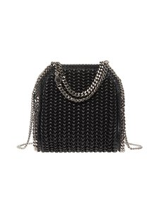 Stella McCartney - Falabella Mini Embroidery -laukku - 1000 BLACK | Stockmann