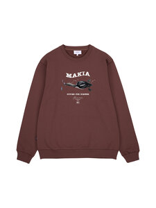 Makia - Loon-collegepaita - 182 BROWN | Stockmann