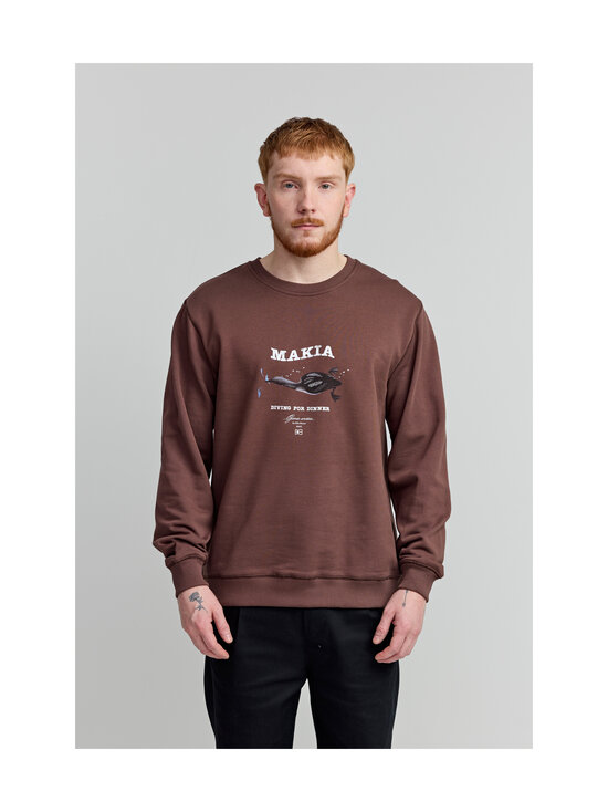 Makia - Loon-collegepaita - 182 BROWN | Stockmann - photo 3