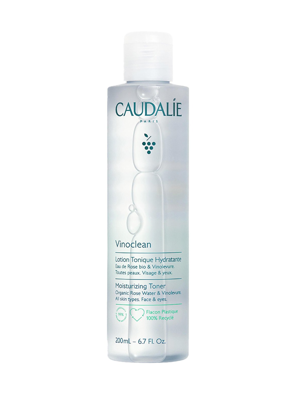 Vinoclean Moisturizing Toner -kasvovesi, 200ml
