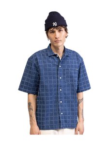 Redefined Rebel - RRElton Oversized Fit -kauluspaita - 98 MID BLUE | Stockmann