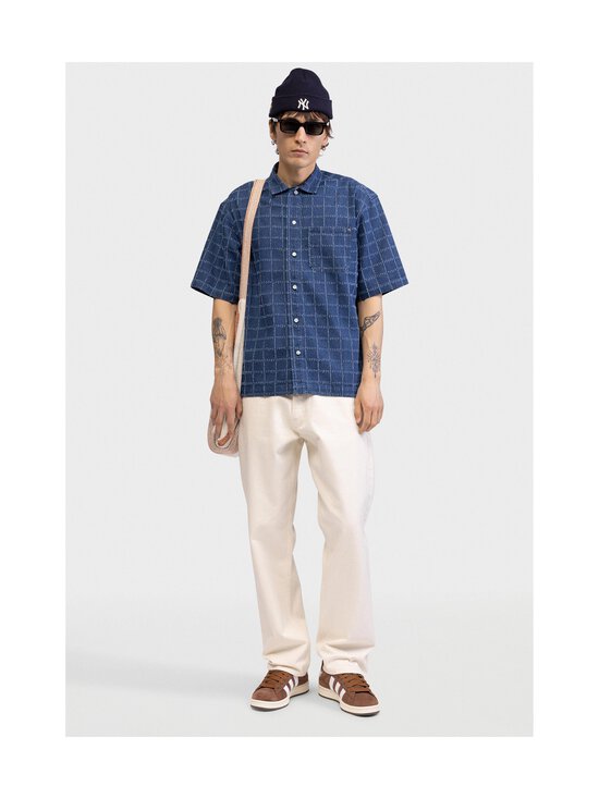 Redefined Rebel - RRElton Oversized Fit -kauluspaita - 98 MID BLUE | Stockmann - photo 3