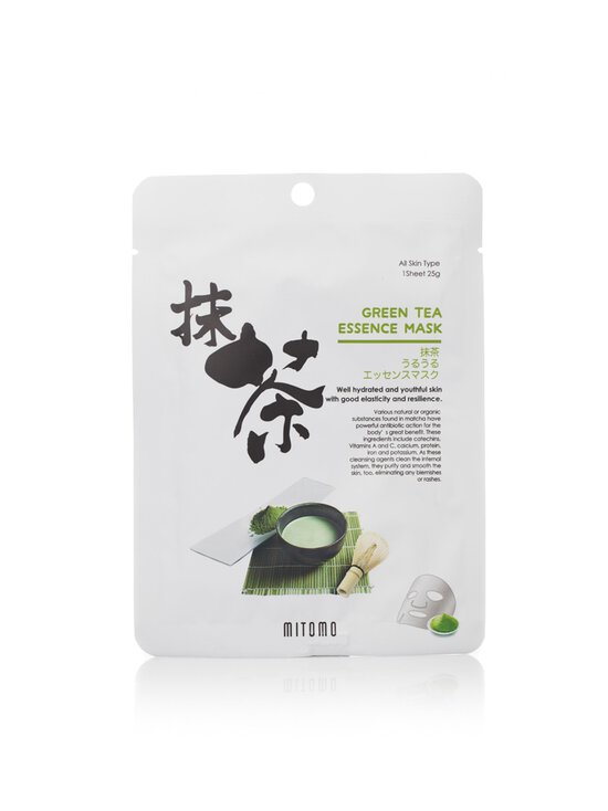 Mitomo - Green Tea Essence Mask 25 g - 1 | Stockmann - photo 1