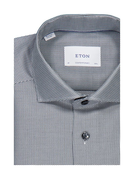 Eton - Contemporary Fit Dobby krekls ar apkakli - 66 DARK GREEN | Stockmann - photo 2