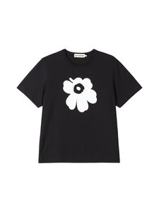 Marimekko - Erna Unikko Placement -trikoopaita - 091 BLACK, OFF WHITE Marimekko - Erna Unikko Placement -trikoopaita - 091 BLACK, OFF WHITE | Stockmann