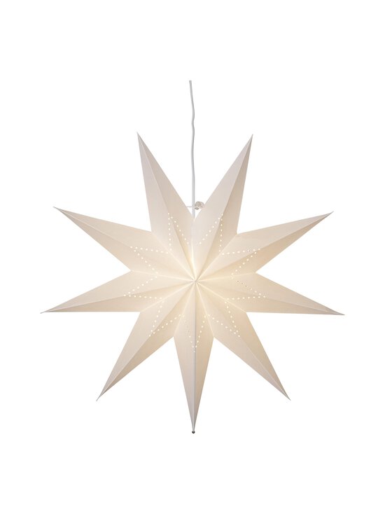 Star Trading - Lysa papīra zvaigzne ar gaismu 60 x 15,5 x 60 cm - VALKOINEN - photo 1 Star Trading - Lysa papīra zvaigzne ar gaismu 60 x 15,5 x 60 cm - VALKOINEN | Stockmann - photo 1