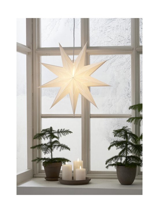 Star Trading - Lysa papīra zvaigzne ar gaismu 60 x 15,5 x 60 cm - VALKOINEN - photo 3 Star Trading - Lysa papīra zvaigzne ar gaismu 60 x 15,5 x 60 cm - VALKOINEN | Stockmann - photo 3