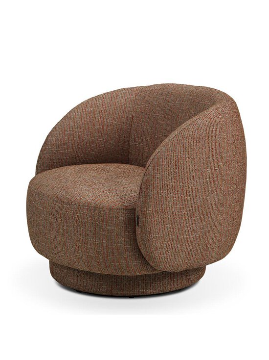 Furninova - Ava-nojatuoli Montserrat-kangas ruosteenruskea - BROWN | Stockmann - photo 4
