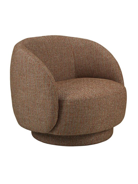 Furninova - Ava-nojatuoli Montserrat-kangas ruosteenruskea - BROWN | Stockmann - photo 1