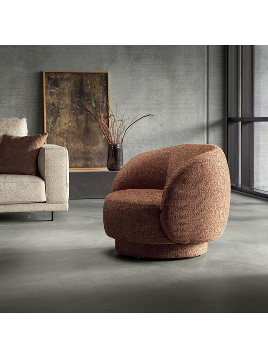Furninova - Ava-nojatuoli Montserrat-kangas ruosteenruskea - BROWN | Stockmann - photo 10