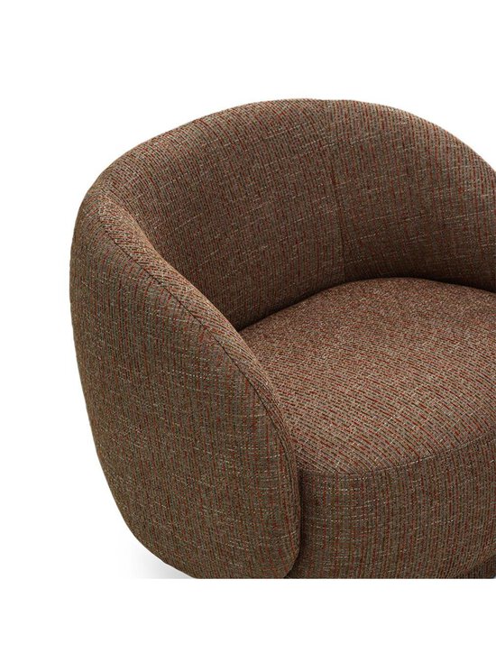 Furninova - Ava-nojatuoli Montserrat-kangas ruosteenruskea - BROWN | Stockmann - photo 6