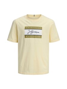 JACK & JONES junior - T-särk JorFrederiksberg Boxscript - DOUBLE CREAM PRINT:SS25 | Stockmann
