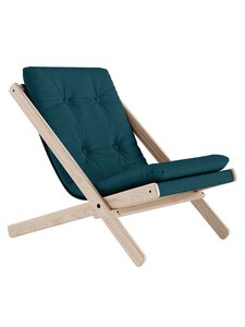 Karup Design - Boogie-nojatuoli petrol blue/raw - BLUE | Stockmann