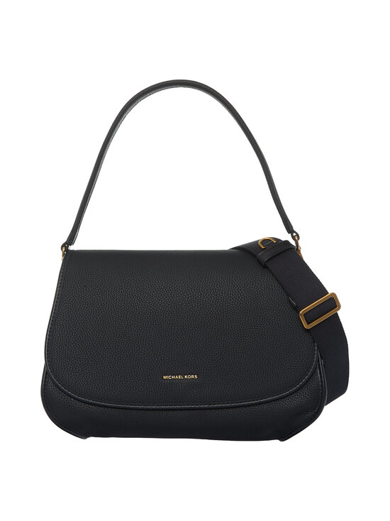 Michael Michael Kors - Medium Messenger -nahkalaukku - 001 BLACK | Stockmann - photo 1