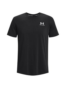 Under Armour - M Logo Embroidered Heavyweight t-paita - 001 BLACK | Stockmann