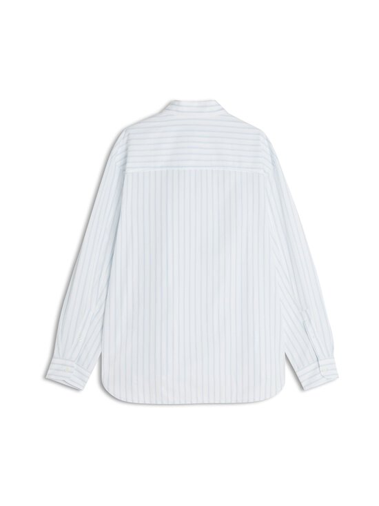 Maison Kitsuné - Striped Boyfriend -paitapusero - 0491 PURE BLUE/WHITE | Stockmann - photo 2
