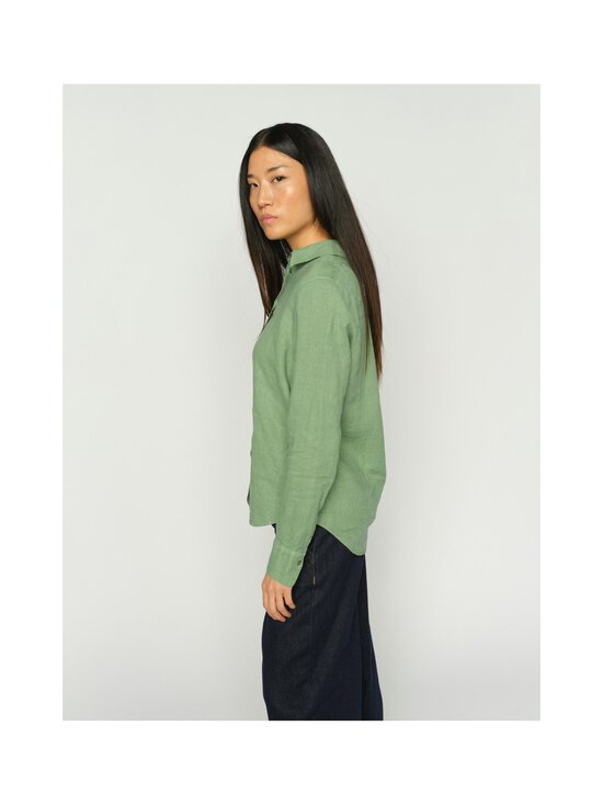 MOS MOSH - MMMartina-pellavapaitapusero - 846 TURF GREEN | Stockmann - photo 2