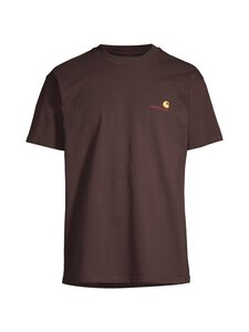 Carhartt WIP - American Script T-krekls - 33HXX PALISANDER | Stockmann