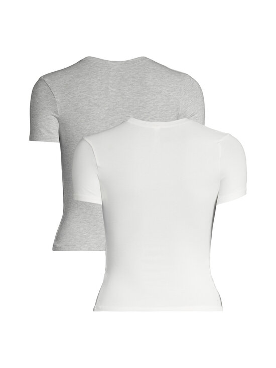 SKIMS - Cotton Jersey t-paita 2-pack - LIGHT HEATHER GREY-MARBLE | Stockmann - photo 2