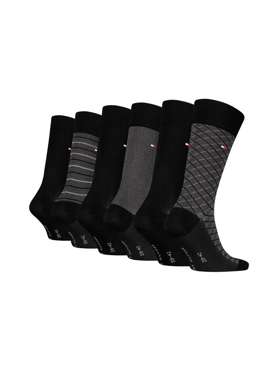 Tommy Hilfiger - TH Men Birdeye zeķes dāvanu komplektā 6-pāri - 002 BLACK - photo 2 Tommy Hilfiger - TH Men Birdeye zeķes dāvanu komplektā 6-pāri - 002 BLACK | Stockmann - photo 2