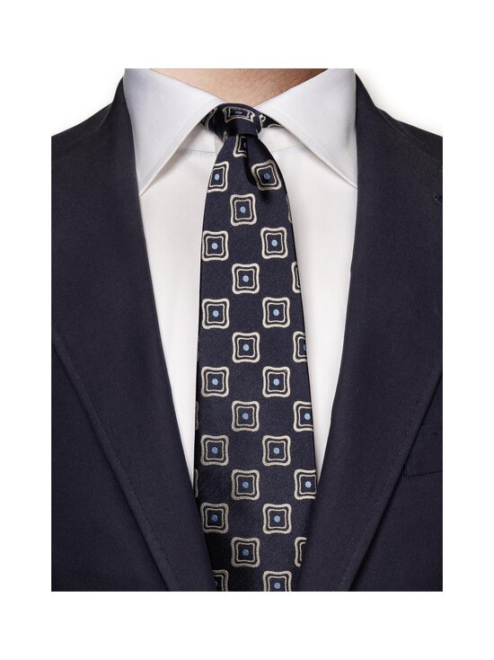 Eton - Geometric-silkkisolmio - 29 NAVY BLUE - photo 2 Eton - Geometric-silkkisolmio - 29 NAVY BLUE | Stockmann - photo 2