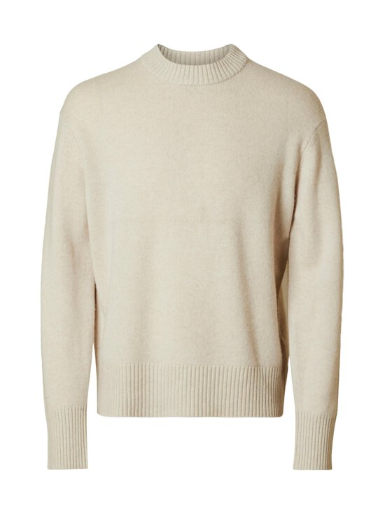 Selected - Caööe Relaxed Fit - neulepusero - OATMEAL DETAIL:MELANGE | Stockmann - photo 1